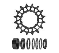 Linhubily Piñón Fixed Gear | Recambio De Piñón Libre 16/18 Dientes,Corona de Rueda Trasera,para Ciclismo De Exterior En Ciudad, Calle, Montaña Y Carretera, para Adultos, Principiantes Y