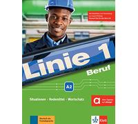 Linie 1 a2 intensivtrainer beruf: Situationen, Redemittel, Wortschatz. Zusatzheft Beruf mit Audios (KLETT)
