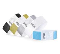 linie zwo ®, Pack de 100 Pulseras de Seguridad 19 x 254 mm, Business Pack (5 x 20 pulseras)