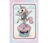 Liniertes Notizbuch - Tagebuch: (Gothic, Pastell, niedlicher Horror, Emo, creepy cute, Halloween, Einhorn, Cupcake, Monster, Kawaii, Planer)