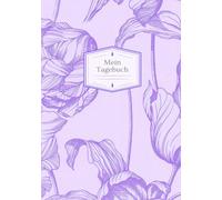 Liniertes Tagebuch - Lila Tulpen Design: Dein Raum für Gedanken, Skizzen und Ideen - stilvoll, klar, immer bei dir.