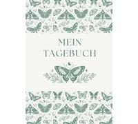 Liniertes Tagebuch - Mystic Moth green: Dein Raum für Gedanken, Skizzen und Ideen - stilvoll, klar, immer bei dir.