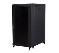Link Accessori LK1922U68N Rack o bastidor independiente Negro estante - Estantería (Rack o bastidor independiente, 22U, Negro, 48,3 cm (19"), Pasivo)