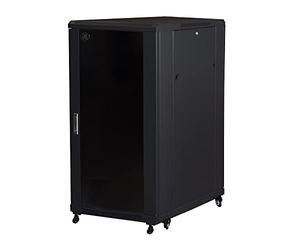 Link Accessori LK1922U68N Rack o bastidor independiente Negro estante - Estantería (Rack o bastidor independiente, 22U, Negro, 48,3 cm (19"), Pasivo)