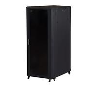 Link Accessori LK1932U68N Rack independiente Negro estante - Estanterías (Rack independiente, 32U, Negro, 48,3 cm (19"), Pasivo, Cerrado)