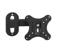 LINK LKBR46 - Soporte de Pared con 2 Juntas para monitores de 13 a 27 Pulgadas hasta Vesa 100 x 100 cm, orientación Vertical y Horizontal