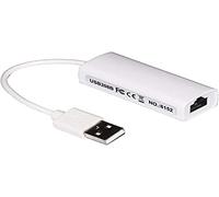 Link Accessori LKCONV07 Adaptador de Cable USB RJ45 Blanco - Adaptador para Cable (USB, RJ45, Male Connector/Female Connector, Blanco)