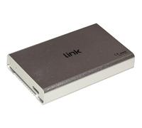 Link Accessori LKLOD254 caja para disco duro externo 2.5" Caja de disco duro (HDD) Plata, Blanco - Disco duro en red (2.5", SATA, 12.5 mm, 3.0 (3.1 Gen 1), Caja de disco duro (HDD), Plata, Blanco)