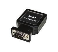 LINK Adaptador de PC VGA + Audio 3,5 mm estéreo a TV o vídeo HDMI