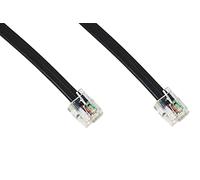 Link Cable Cable Telefónico MT 2 Color Negro Conector RJ12 6/6