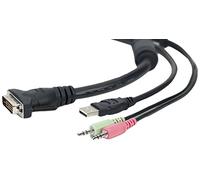 Link Cable Store Belkin F1D9201-06 - Juego de Cables de 1,8 m para Usar con switches KVM F1DN102D y F1DN104D