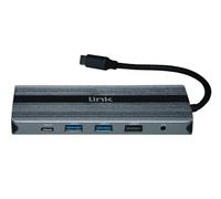 LINK Docking Station USB-C con 12 Porte USB, HDMI, DP, VGA, PD, Audio, GIGABIT, Card, per Notebook Tablet Smartphone Marca