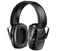 Link Dream Cascos Antiruido para Niños, Cascos Insonorizacion para Estudiar, Proteccion Auditiva Cascos Insonorizados 35dB SNR Aislante de Ruido para el Estudiar, Tiro Deportivo, Negro