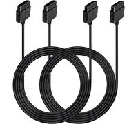 Link-e : 2 X Cable de Extension Compatible con Mando de Juegos en Consola Sony Playstation, PS2, PS1, PS One