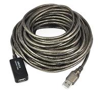 Link-e - Cable alargador USB 2.0, macho a hembra, 5 o 10 m de longitud, para repetidor, extensión o prolongador 5 m