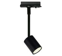 Link Foco de pared Explore (7 W, Ø x Al: 5,5 x 35 cm, GU10, Negro)