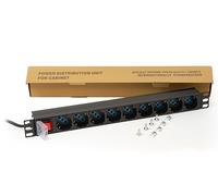 LINK lk10053 regleta para Rack 19 9 enchufes universales con Interruptor Enchufe Italiana 16 A