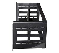 LINK LK19RAIL - Soporte 4U para armarios de 19 Pulgadas para instalación de Dispositivos en Carril DIN Rail Color Negro