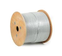 LINK LK305F6AC - Bobina de 305 m de Cable de Red de Cobre Cat 6A blindado S/FTP AWG23 Lszh Clase CPR Cca