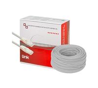 LINK LK6A100 - Bobina de cable red CAT. 6 A, no apantallado UTP AWG24 Hálogeno flexible color gris 100 m