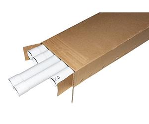 Link LK8043210 - Paquete de 10 Tubos de conducto para Cables, diámetro Exterior PVC rígido, Blanco, 32 mm x 1 m