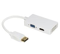 LINK LKADAT21 Adaptador Displayport a DVI+HDMI+VGA Hembra
