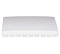 LINK LKBOXFT8 Caja de 8 Puertos para Conectores de Fibra óptica SC Simplex O LC Duplex para Aplicaciones Ftth
