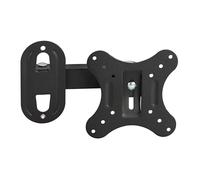 LINK LKBR46 - Soporte de Pared con 2 Juntas para monitores de 13 a 27 Pulgadas hasta Vesa 100 x 100 cm, orientación Vertical y Horizontal