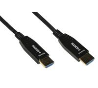 LINK LKCHD100F Cable extensor activo AOC HDMI 2.0 4Kx2K 60HZ MACho/MACHO HÍBRIDO COBRE-FIBRA OPTIC MT 100
