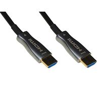 Link Cable HDMI fibra óptica LKCHD20F – HDMI 2.0, 4K@60Hz 4:4:4:4, HDCP, ARC – Híbrido 20 m Negro