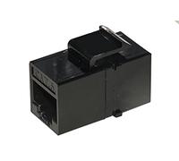 LINK LKCKF6 - Adaptador pasante 2 x 8 Pines RJ45 UTP sin blindaje Cat.6 con Ganchos para Paneles
