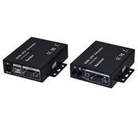 LINK LKEXTKVM Extensor Kvm para vídeo VGA con Cable de Red, Negro