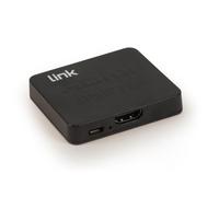 LINK LKHDSP2 Mini HDMI Splitter 2 Puertos 4K x 2K 30Hz - Duplicador de Señal HDMI para TV, Monitor, Proyector, Full HD, Plug & Play
