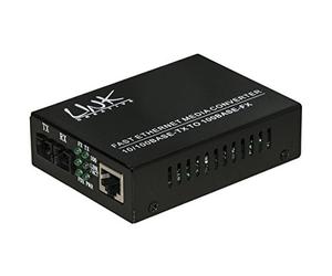 Link lkmcsm Media Converter RJ45 - SC Fibra óptica 10/100 Base-T a 100BASE-FX, Singlemode 1310 NM