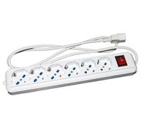 LINK Enlace lkmp06 C MULTIPRESA para Grupos de continuidad con 6 tripolari 10/16 A Tomas de Corriente a IEC C13 Enchufe