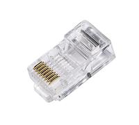 LINK LKPL85U10 Conectores 8 polos Cat 5E Utp no apantallados para cable flexible, 10 unidades