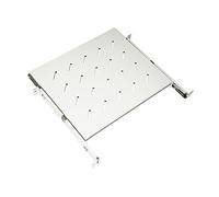 LINK lkrip350eg Estante Universal para Armario Rack extraíble sobre raíles telescópicos, 350 mm, Gris