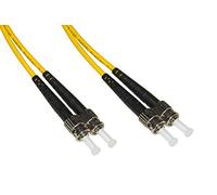 LINK LKSTST903 - Cable de Fibra óptica ST A ST Single Mode, Duplex UPC