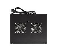 Link lkvent60 N módulo 2 Ventiladores de Techo para armarios 22/42U Profundo 600 mm Link, Negro
