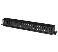 Link Panel pasacables 1 Unidad de Jaula para Rack con Tapa Deslizante 25 Ranuras
