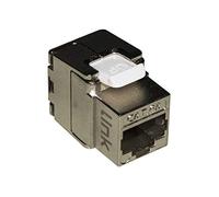 LINK Paquete de 20 Tomas de Red Keystone Jack RJ45 CATEGORIA 6A blindada TOOLESS Contactos Dorados 50 Micron
