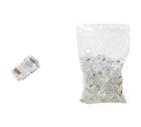 Link Plug RJ45 Cat 5e UTP sin blindaje - Caja 100 Piezas
