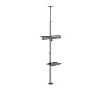 LINK Soportes para Monitor Marca Modelo Asta Supporto per TV Pavimento-Soffitto per Monitor 37"-70" con Ripiano