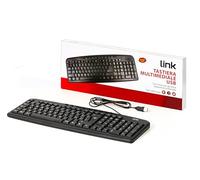 LINK Teclados Marca Modelo TASTIERA Multimedia USB