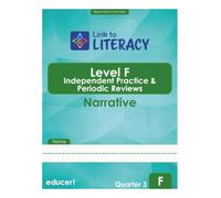 Link to Literacy Level F: Independent Practice and Review Workbook For English Learners - Reading, Writing, Language, Vocabulary, Listening & Speaking (Quarter 3)