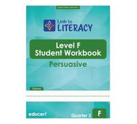 Link to Literacy Level F: Student Workbook For English Learners - Reading Informational, Writing, Language, Vocabulary, Listening & Speaking (Quarter 4)