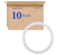 Linkidea 10 piezas de repuesto de sello de silicona, junta de sello de tapa de ajuste exacto compatible con frasco de alimentos Thermos Stainless King