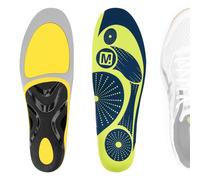 Linkidea 2 pares de plantillas de soporte de arco para zapatos compatibles con ASICS Venture 9, Upcourt 6, Contend 8, insertos de repuesto para zapatos, cojín de absorción de impactos (EE. UU. Hombres