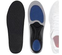 Linkidea 2 pares de plantillas de soporte de arco para zapatos compatibles con Salomon 5 Trail, PRO 3D, Ride 5, insertos de repuesto de ajuste cómodo, cojín de absorción de impactos para senderismo