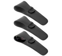 Linkidea 3 fundas de afeitar para viajes, estuche de almacenamiento para afeitadora, bolsa de transporte, maquinilla de afeitar de viaje compatible con Fusion 5 Power, Proglide Power, sensor 3 (negro)